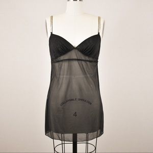 Victoria’s Secret Studded Mesh Nightgown
